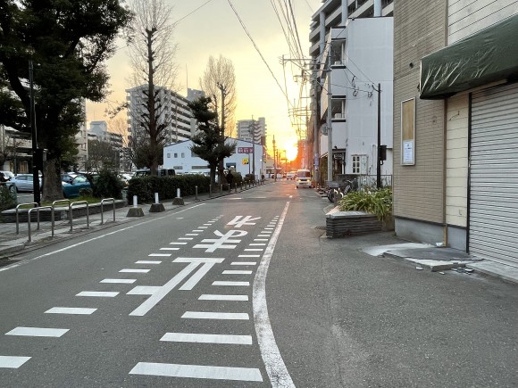 5駅先の非日常。