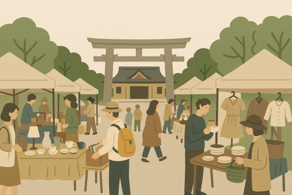 蚤の市体験記